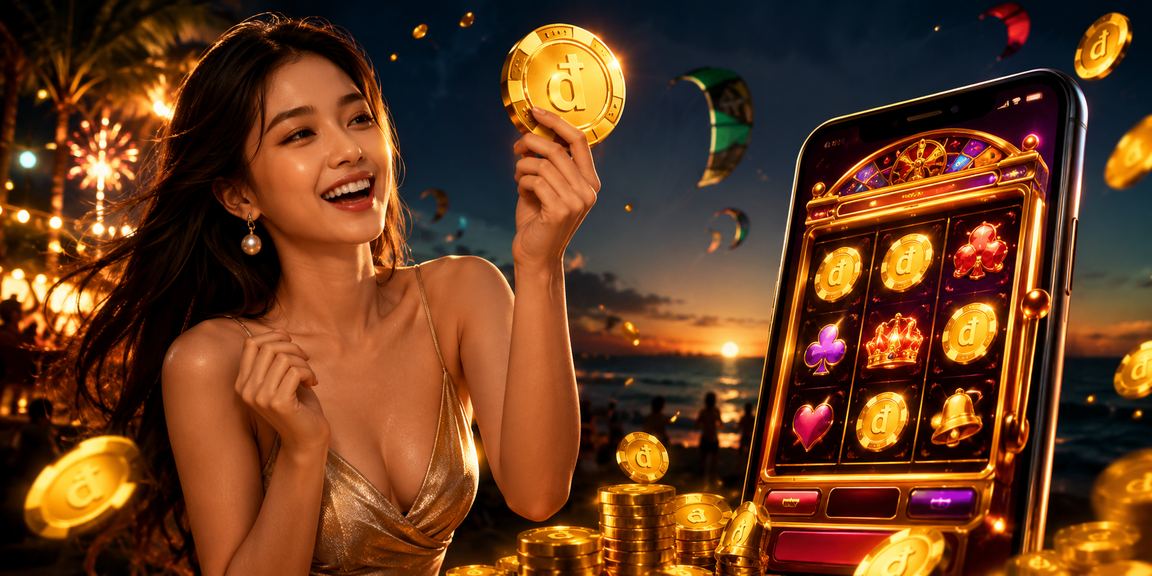 Người dùng tại Mũi Né trải nghiệm slot game trực tuyến trong kỳ nghỉ ven biển